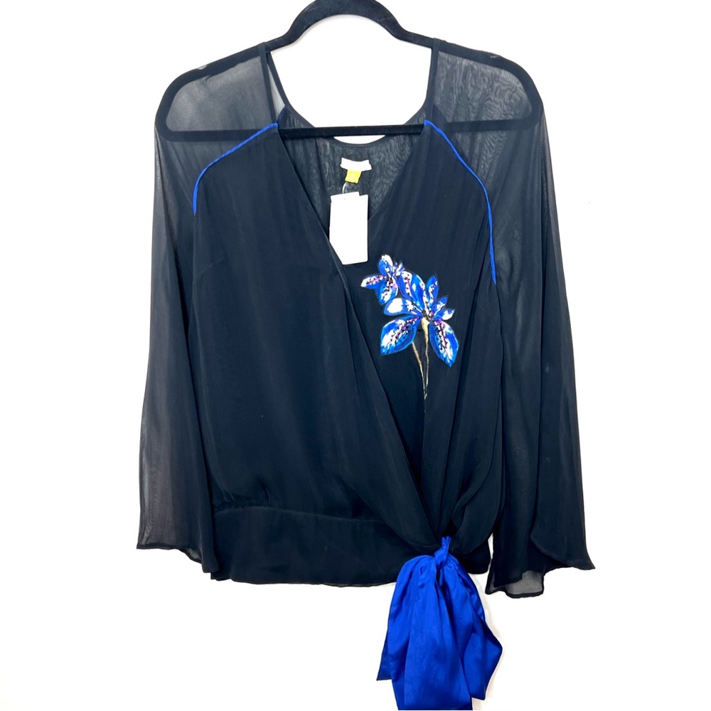 Anthropologie Leifsdottir Wrap Blouse NWT